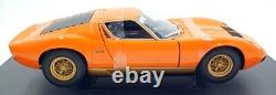 Welly 1/18 Scale Diecast 18017W 1971 Lamborghini Miura SV Orange