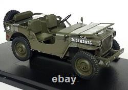 Welly 1/18 Scale Diecast 18055C-W 1941 Jeep Willys MB Open top US Army