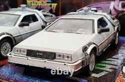 Welly 1/24 Scale 22400-3G Time Machine Trilogy Pack Back To The Future DeLorean