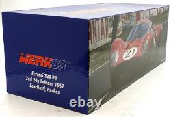 Werk83 1/12 Scale W1201401 Ferrari 330 P4 2nd 24hr LM 1967 Scarfiotti/Parkes