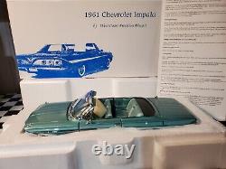 West Coast Precision 1961 Chevy Impala Convertible 124 Scale Diecast Model Car