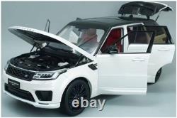Whelart 118th Scale Range Rover Sport 2018 White/Black Wheels