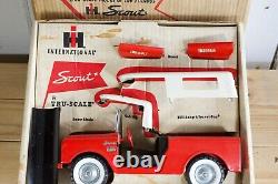 Wow Vintage Tru Scale International Harvester Ih Scout Boxed Complete Set Wow