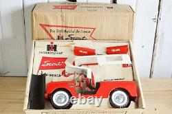 Wow Vintage Tru Scale International Harvester Ih Scout Boxed Complete Set Wow