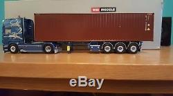 Wsi Scania R6 Topline4x2 Container Trailer 3 Axle Scale 1.50