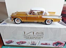 YAT MING, ROAD SIGNATURE 1958 STUDEBAKER GOLDEN HAWK 118th Scale GOLD COLOUR