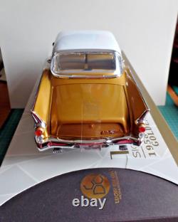 YAT MING, ROAD SIGNATURE 1958 STUDEBAKER GOLDEN HAWK 118th Scale GOLD COLOUR