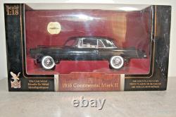 YET MING ROAD SIGNATURE 20078 118th SCALE 1956 FORD CONTINENTAL MK II BLACK